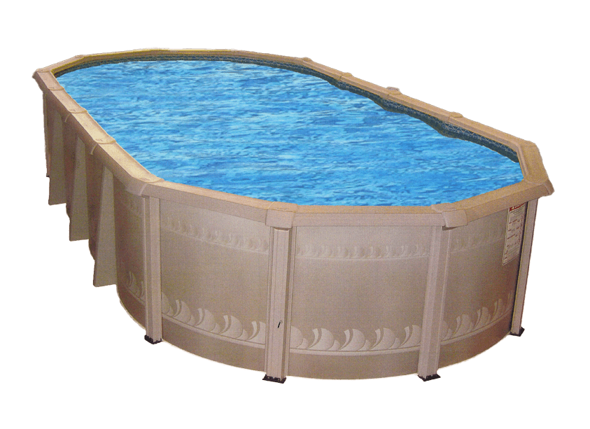 Grande Milano above-ground pool