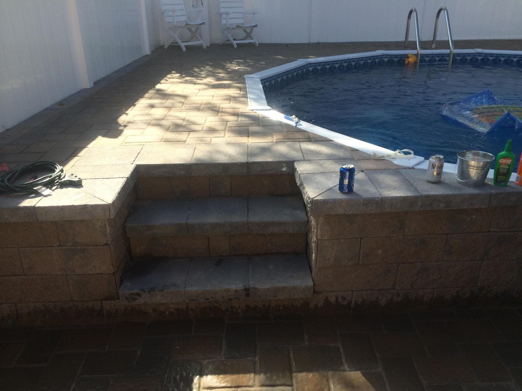 Aquasport pool installed by Franklin Pool Services