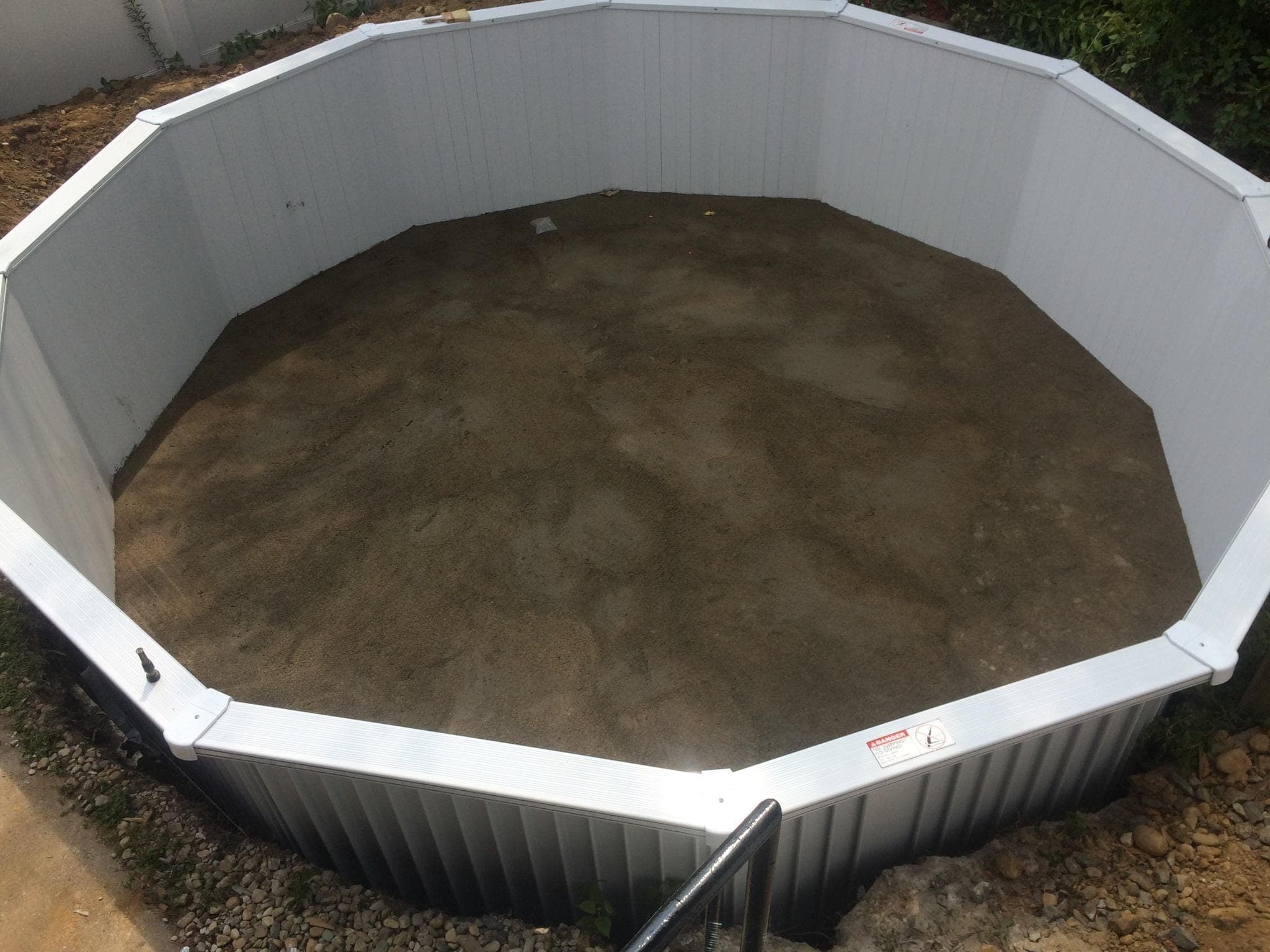 Aquasport pool installed by Franklin Pool Services