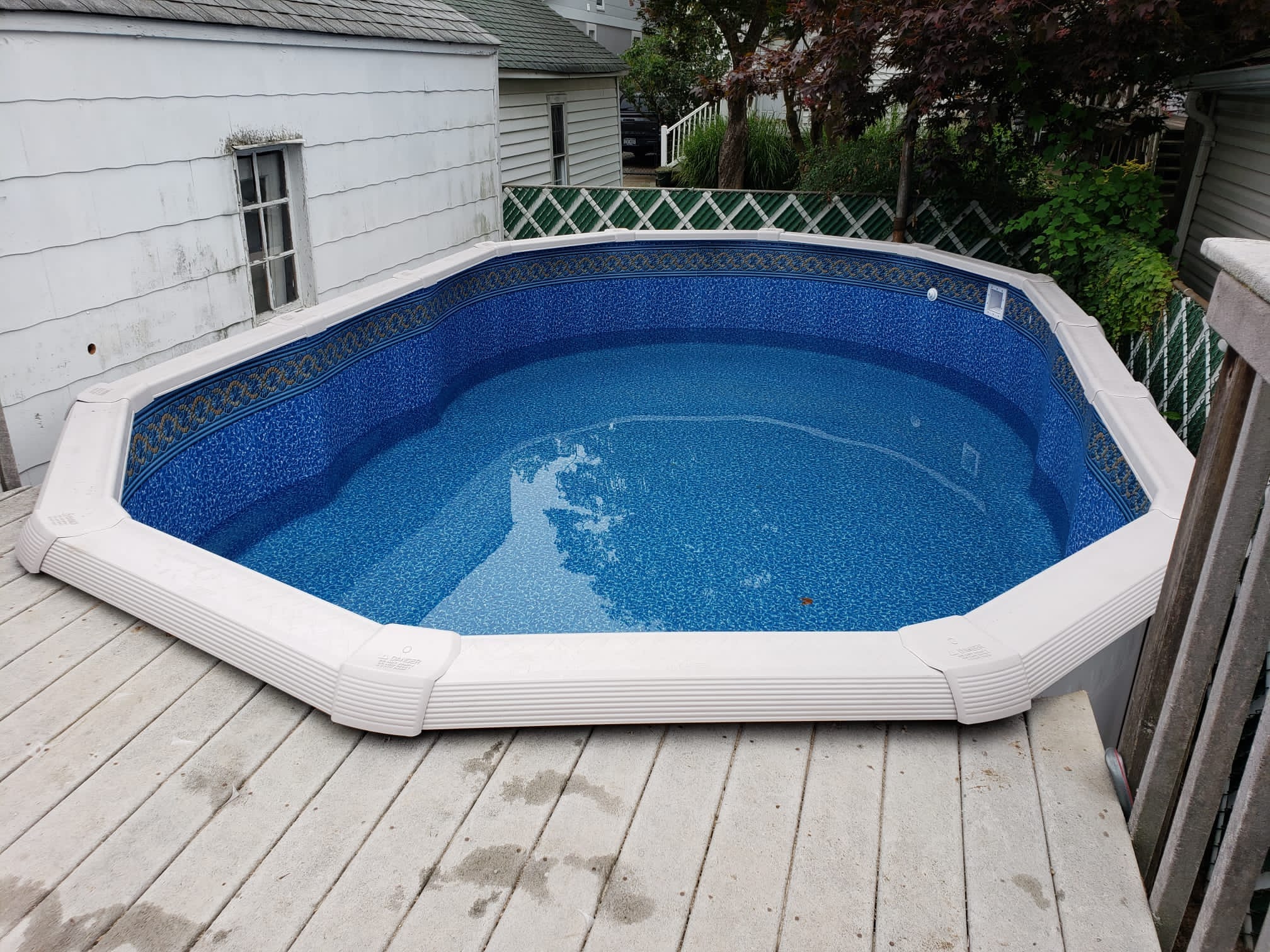 Aquasport pool installed by Franklin Pool Services