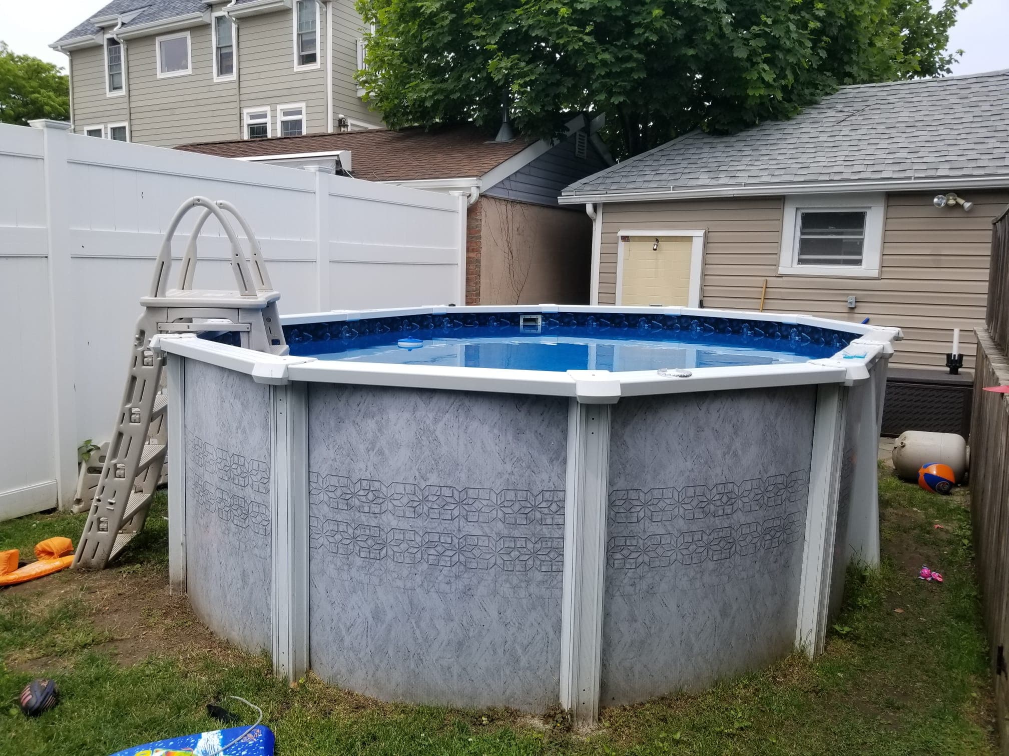 Aquasport pool installed by Franklin Pool Services