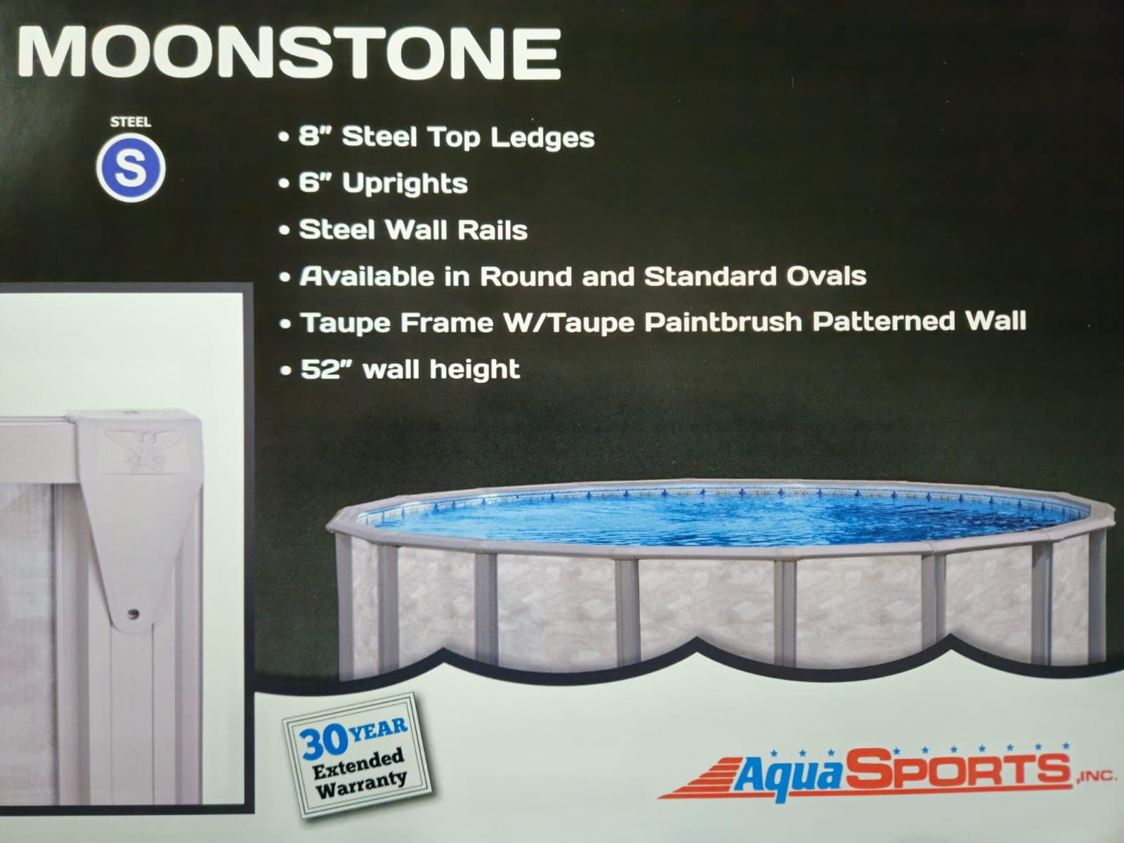 Moonstone above-ground pool